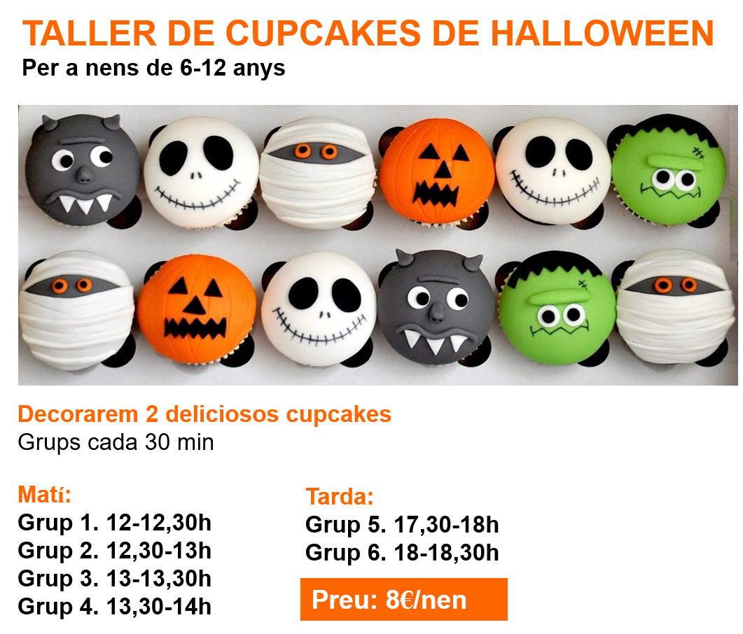 Halloween 2 cupcakes